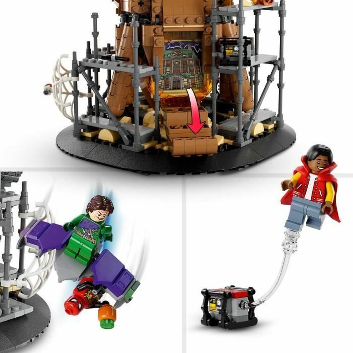 Playset Lego Marvel 76261 Spider-Man No Way Home Final Battle 900 Peças - EcoNest