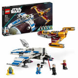 Playset Lego Star Wars 75364 New Republic E-Wing vs Shin Hati's Starfighter 1056 Peças - EcoNest