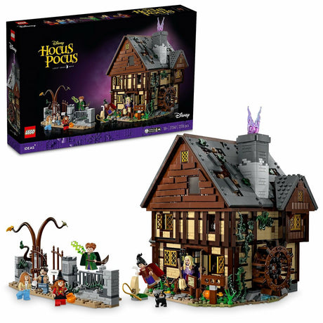 Playset Lego Disney Hocus Pocus - Sanderson Sisters' Cottage 21341 2316 Peças - EcoNest