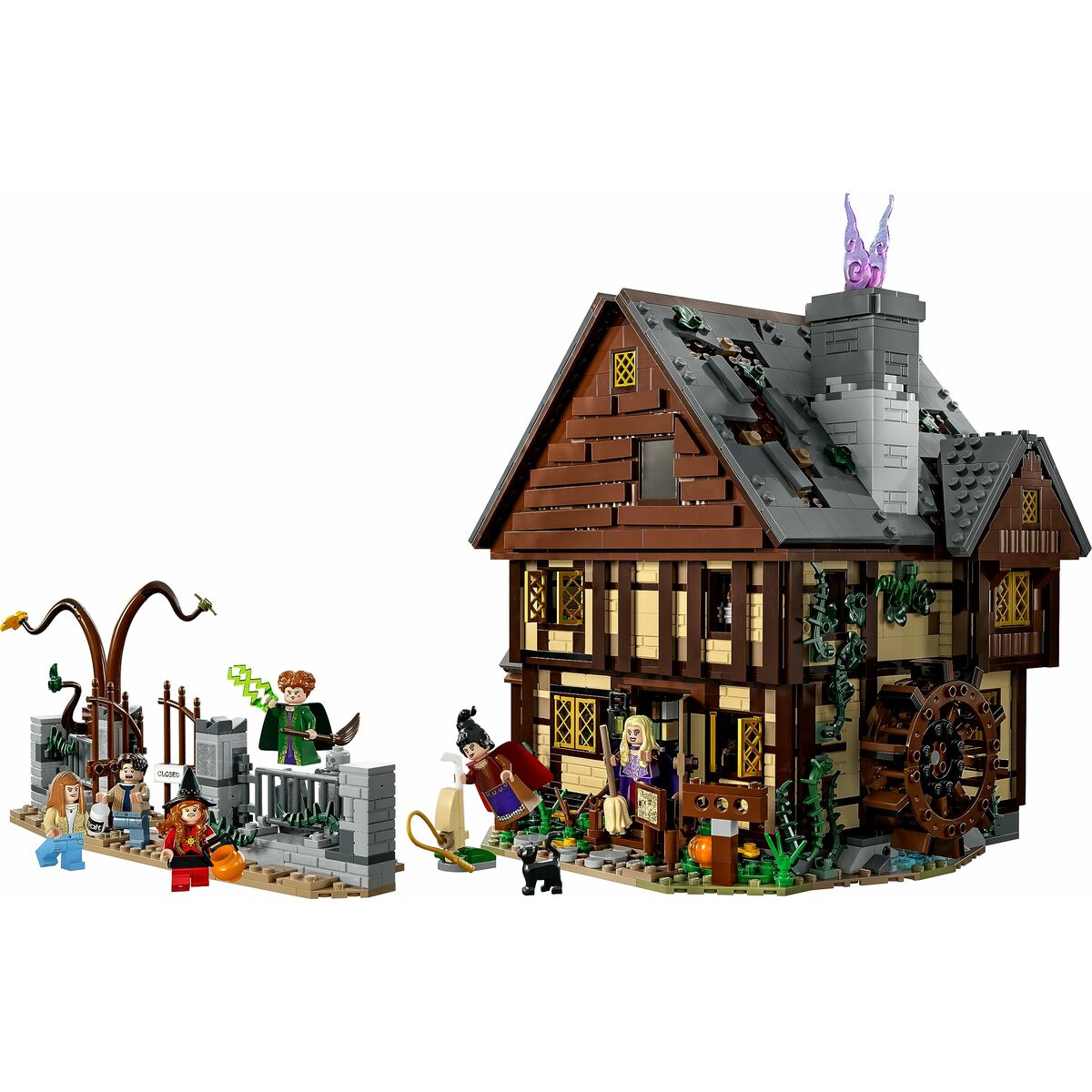 Playset Lego Disney Hocus Pocus - Sanderson Sisters' Cottage 21341 2316 Peças - EcoNest