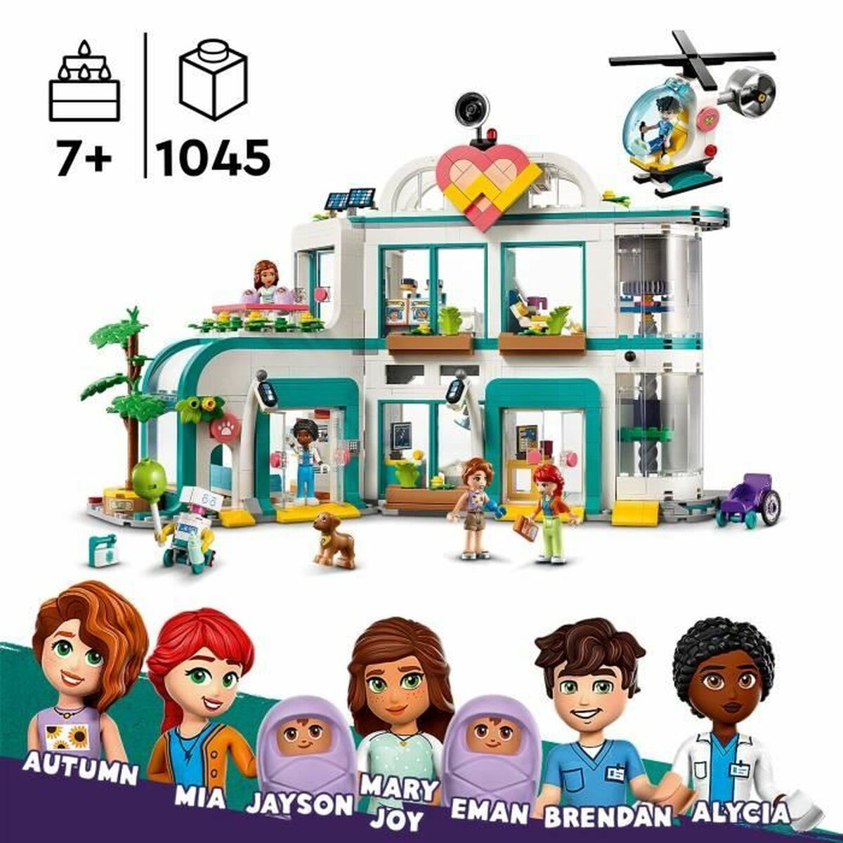 Playset Lego 42621 Heartlake City Hospital - EcoNest