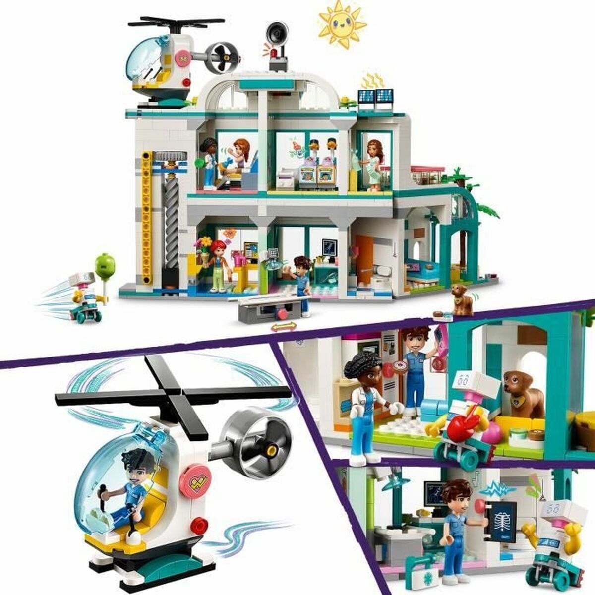 Playset Lego 42621 Heartlake City Hospital - EcoNest