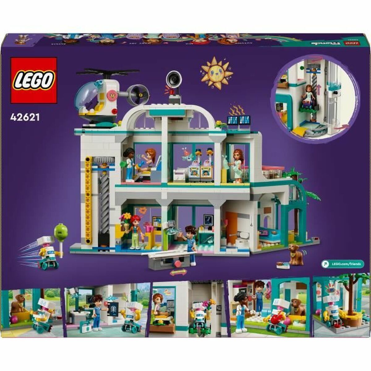 Playset Lego 42621 Heartlake City Hospital - EcoNest