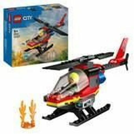 Playset Lego 60411 Fire Rescue Helicopter - EcoNest