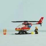 Playset Lego 60411 Fire Rescue Helicopter - EcoNest