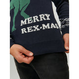 Jersey Unissexo Jack & Jones T REX Azul Marinho - EcoNest