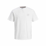 Camisola de Manga Curta Homem Jack & Jones lushield Branco Homem - EcoNest