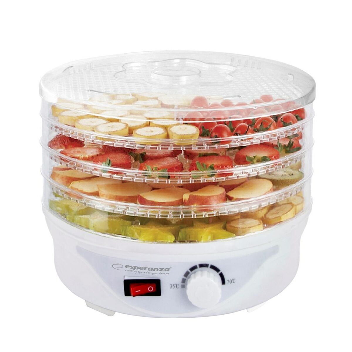 Desidratador de Alimentos Esperanza EKD003 250 W - EcoNest