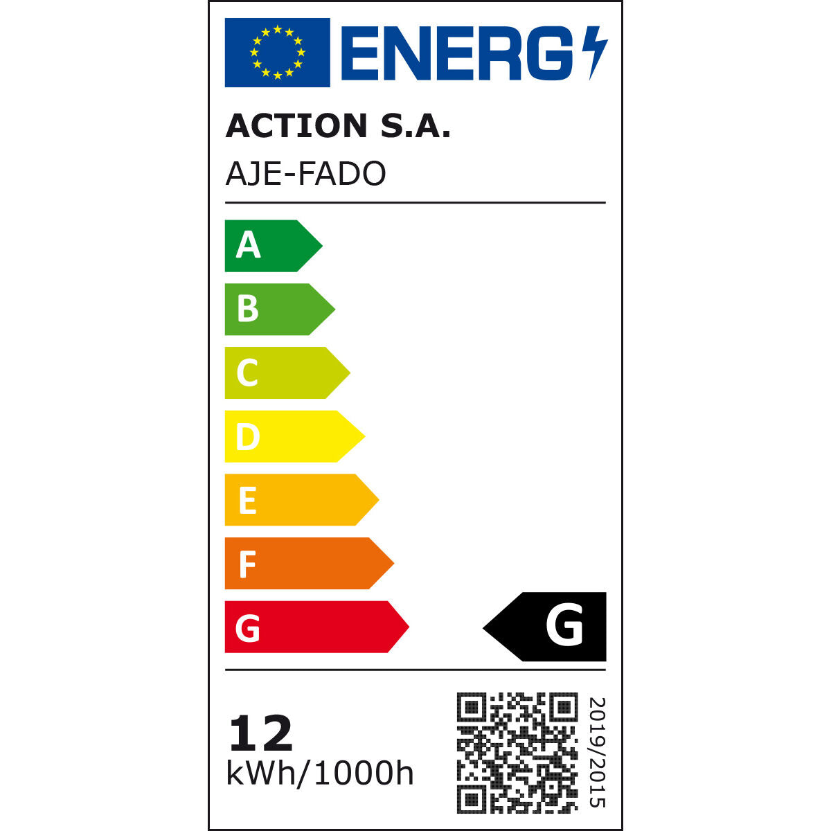 Luminária de parede Activejet AJE-FADO - EcoNest