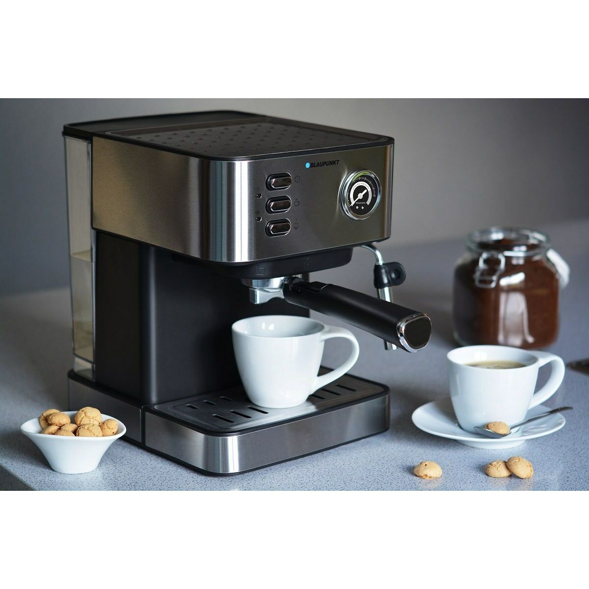 Cafeteira Superautomática Blaupunkt CMP312 Preto 850 W 2 Kopjes 1,6 L - EcoNest