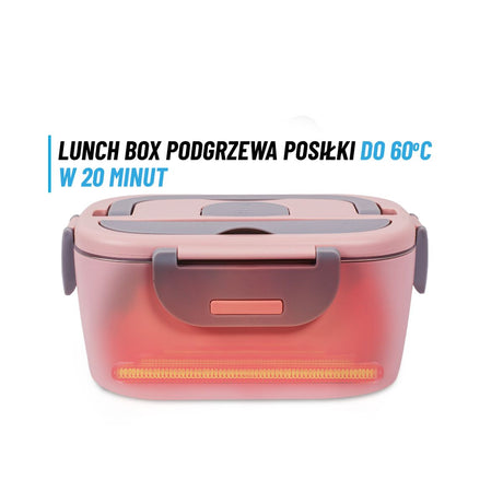 Lunch box N'oveen LB755 Grey Pink