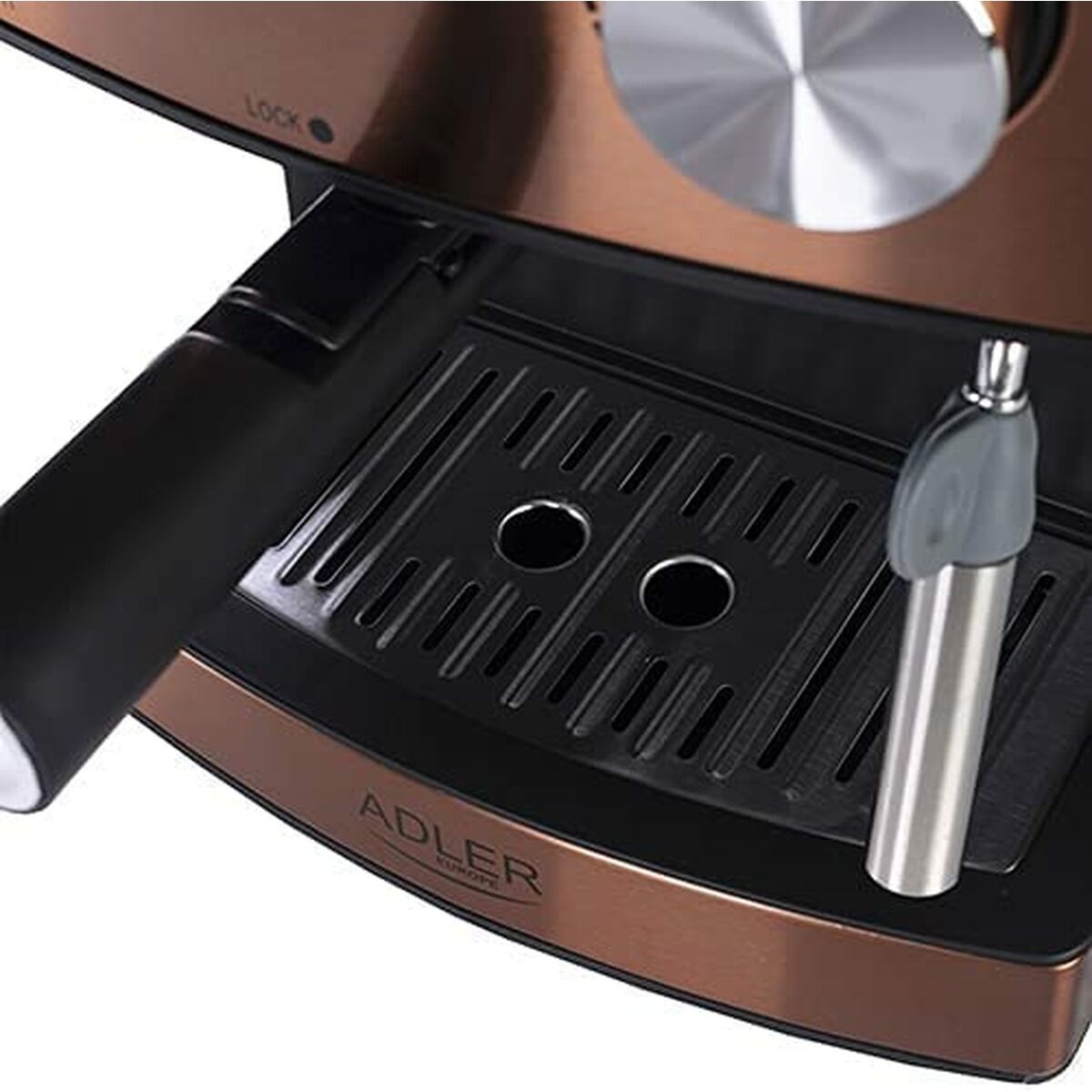 Máquina de Café Expresso Manual Adler AD 4404cr Preto Multicolor No 1,6 L - EcoNest