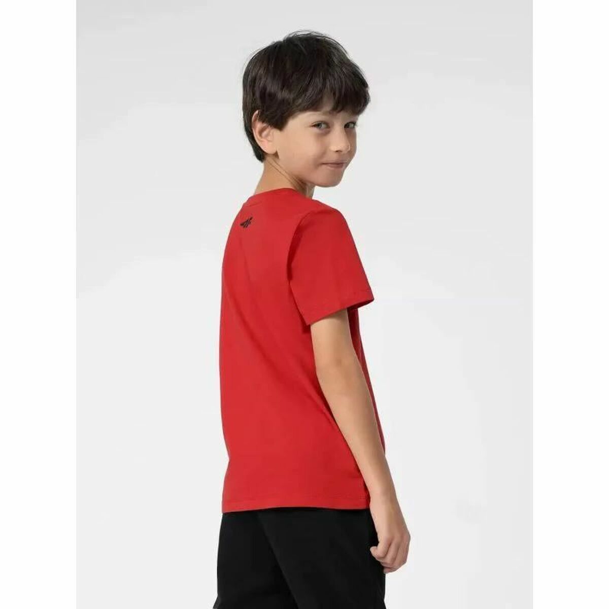 Camisola de Manga Curta Criança 4F M294 Vermelho - EcoNest