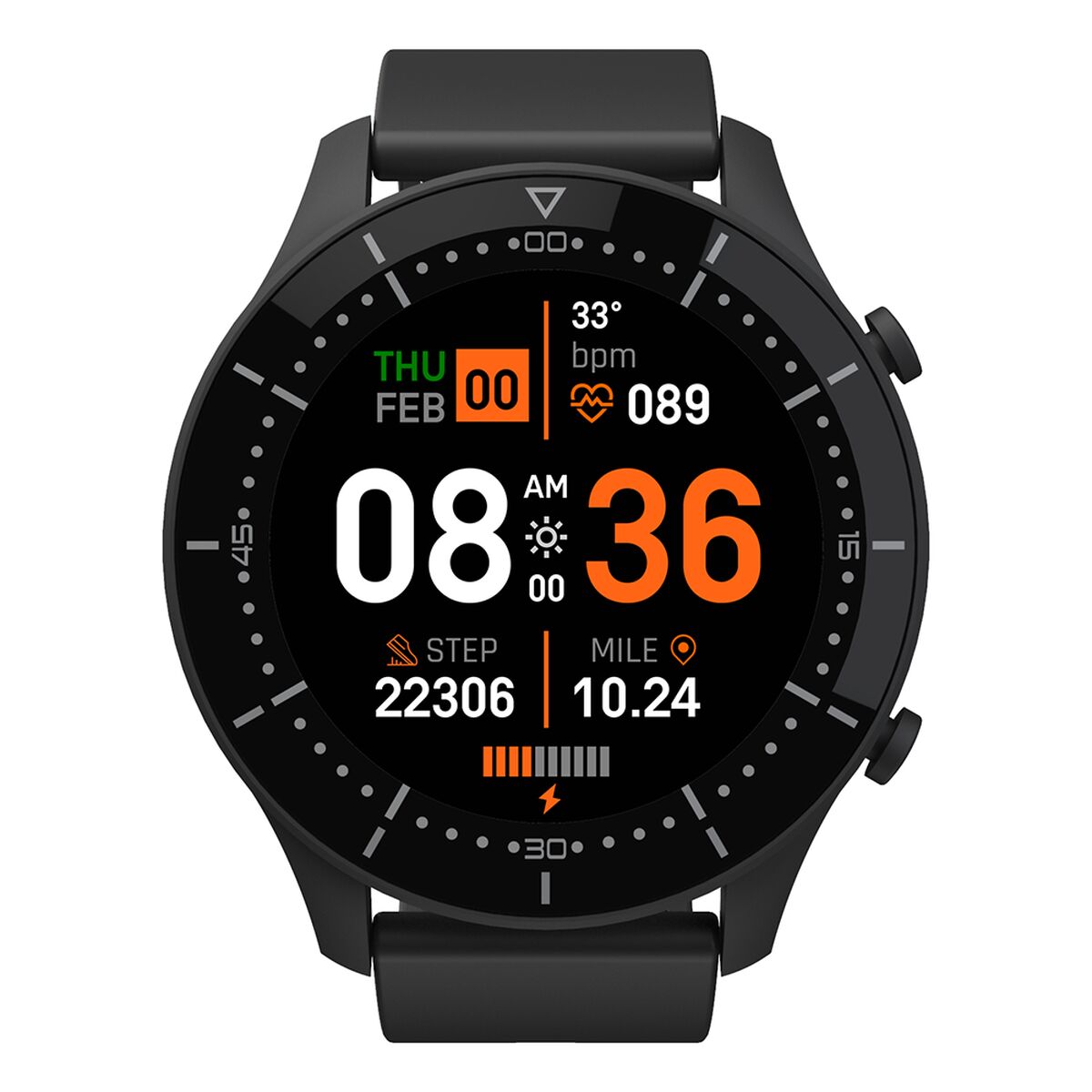 Smartwatch Media Tech MT870 Preto - EcoNest