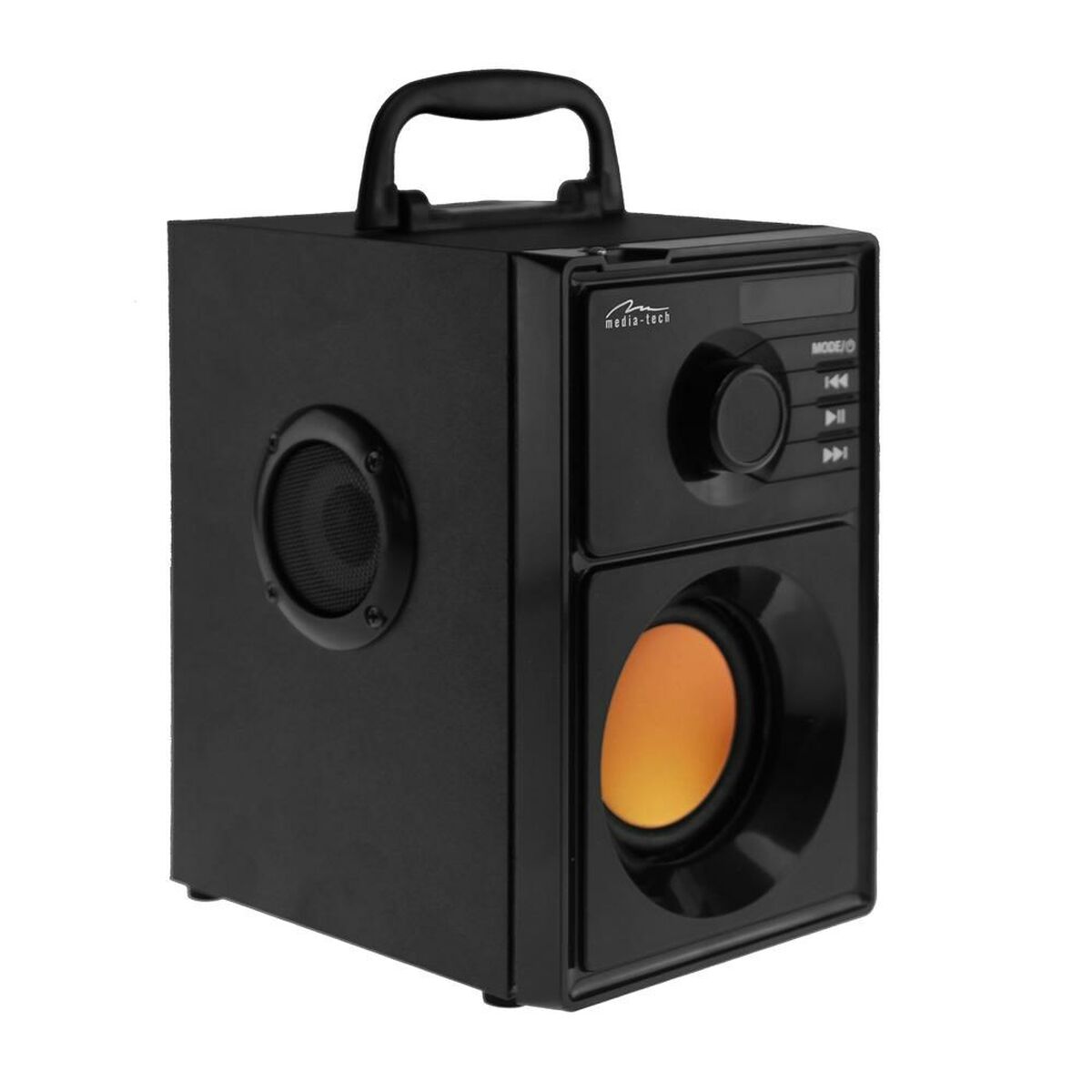 Altifalante Bluetooth Media Tech BoomBox BT MT3145 V2 Preto 600 W - EcoNest