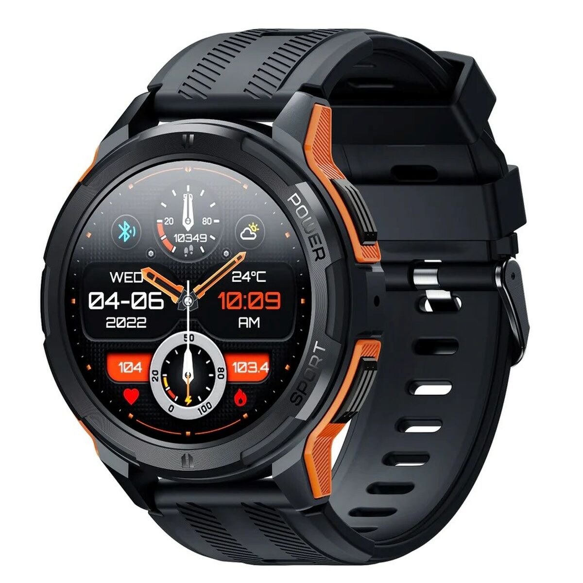 Smartwatch Oukitel BT10-OE/OL Preto - EcoNest