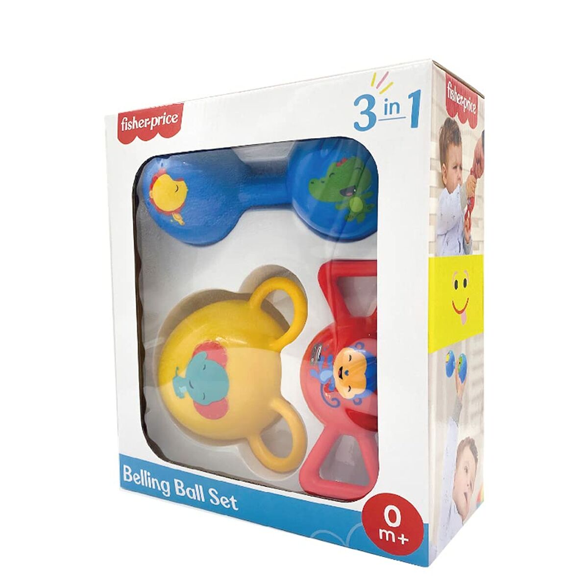 Guizo Musical Fisher Price animais - EcoNest