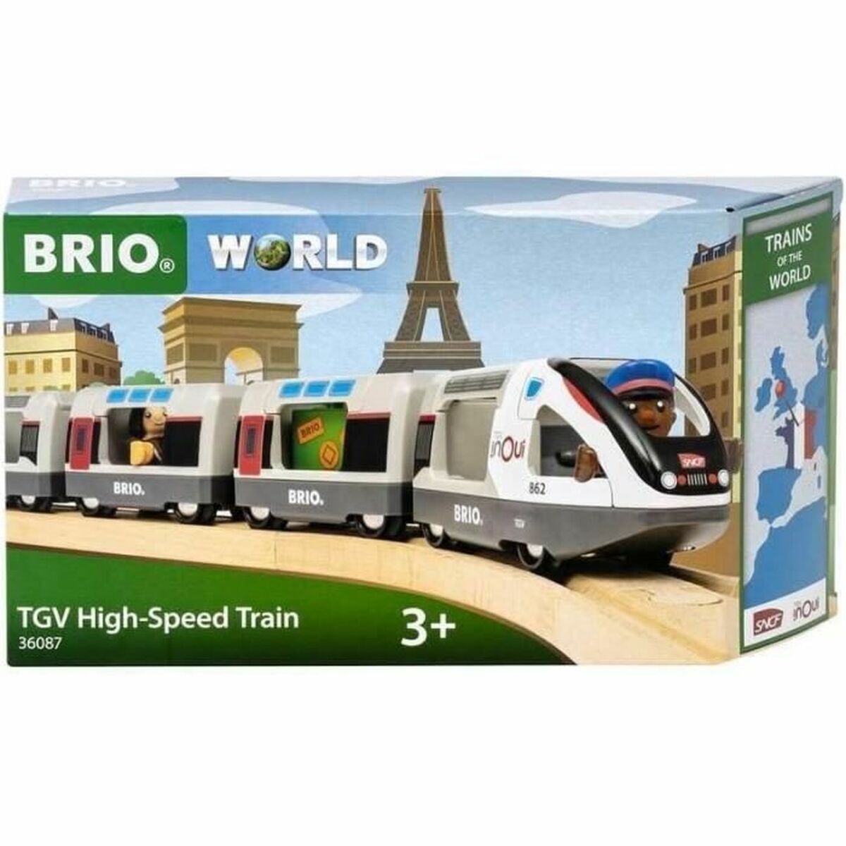 Comboio Brio TGV High-Speed Train