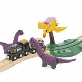 Tren com Circuito Brio Aventure Dinosaure