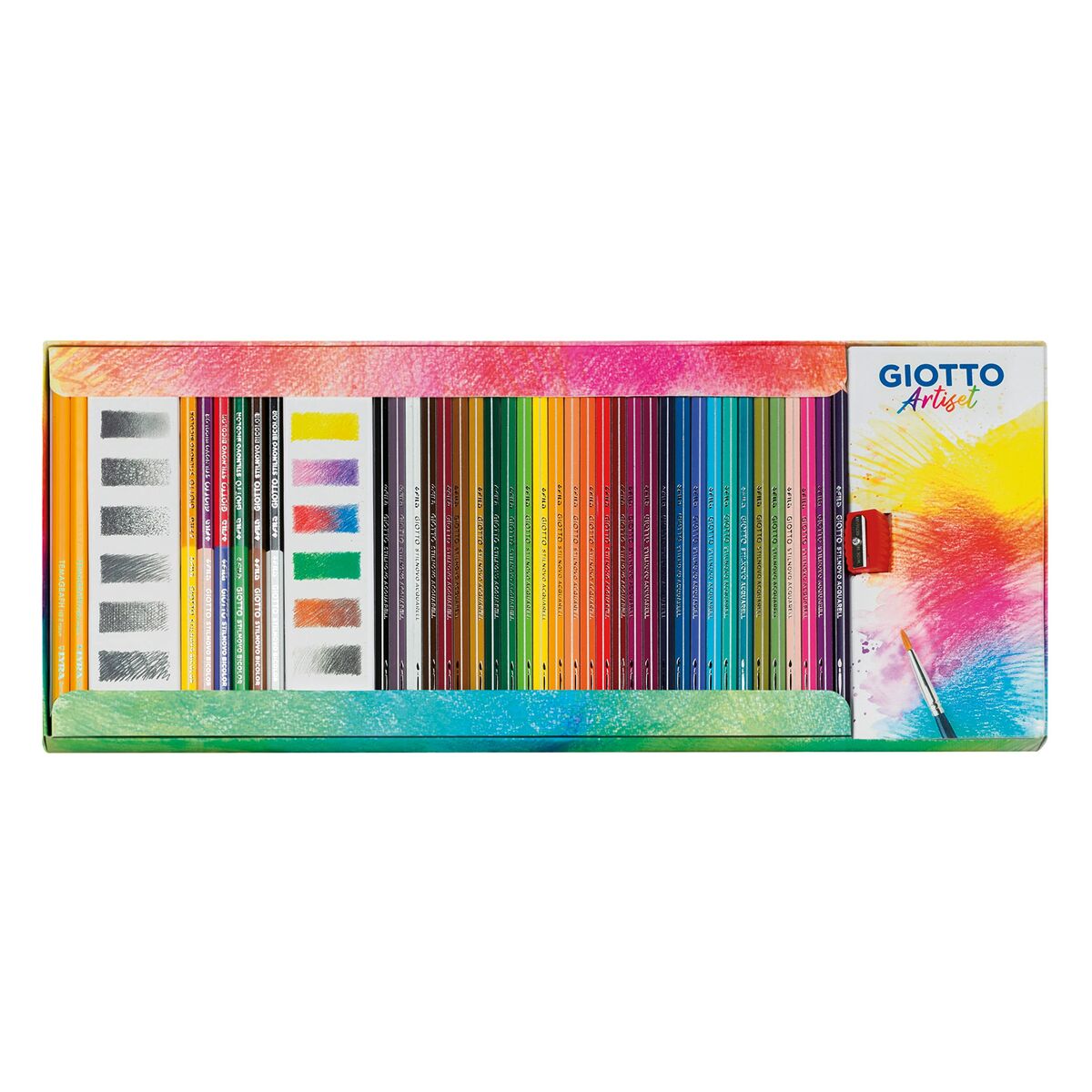 Conjunto de Desenho Giotto Artiset 65 Peças Multicolor - EcoNest