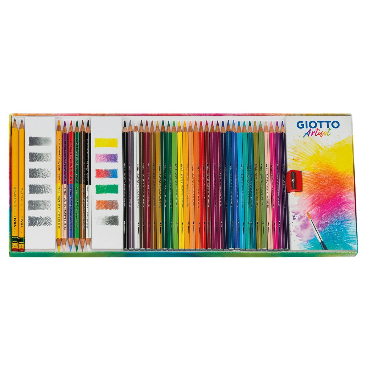 Conjunto de Desenho Giotto Artiset 65 Peças Multicolor - EcoNest