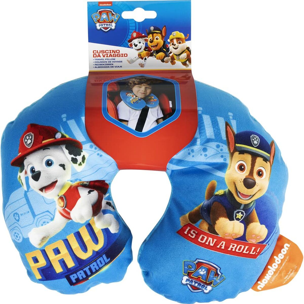 Almofada de Viagem The Paw Patrol CZ10626 - EcoNest