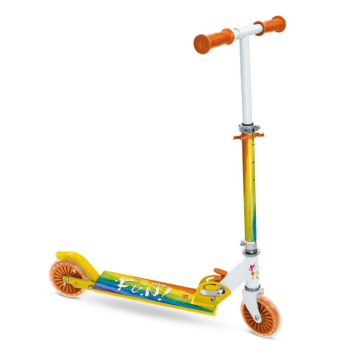 Patinete Scooter Mondo Arco-íris Dobrável 2 rodas - EcoNest