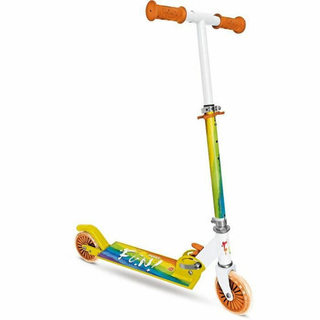 Patinete Scooter Mondo Arco-íris Dobrável 2 rodas - EcoNest