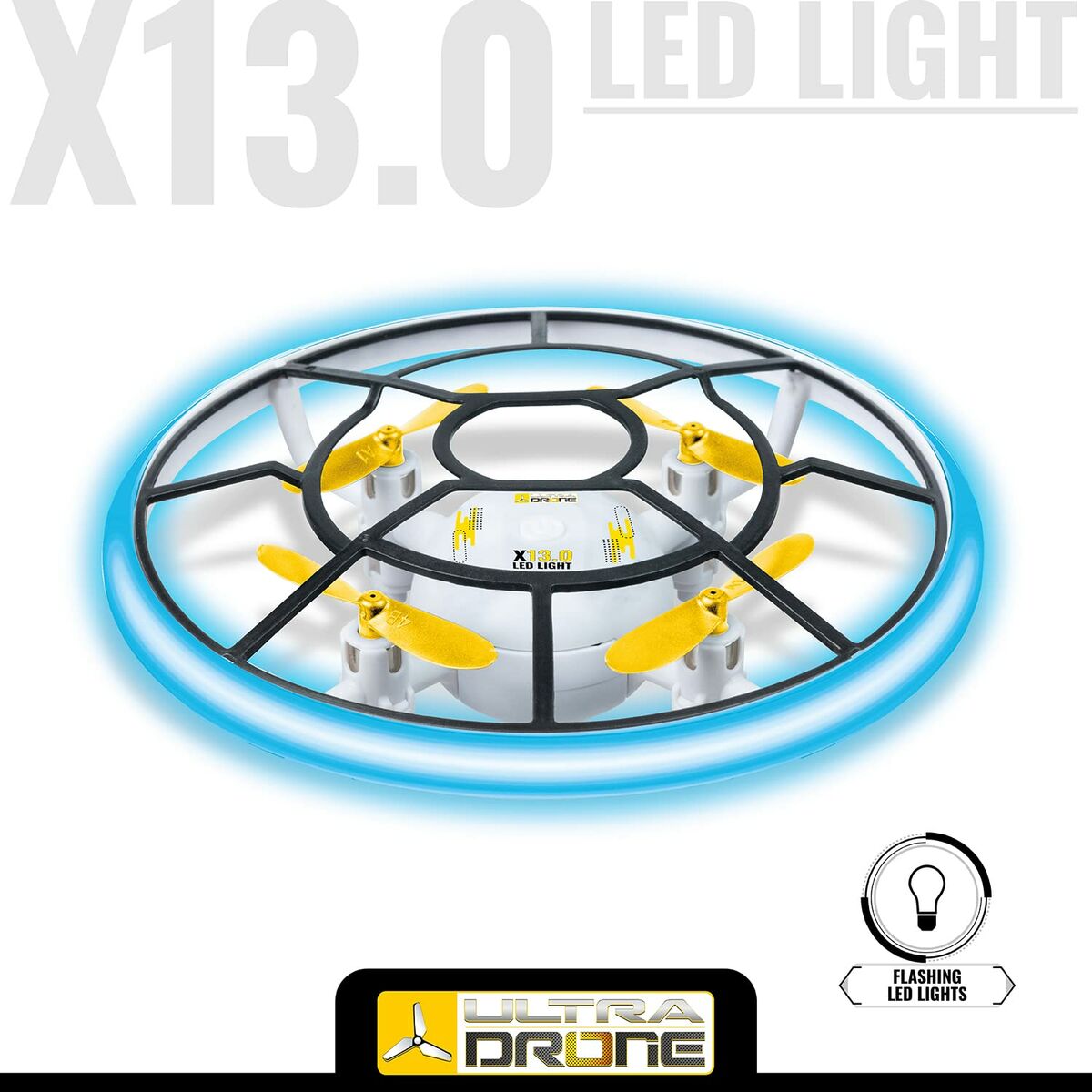 Drone Telecomandado Mondo Ultradrone X13 Leve LED - EcoNest