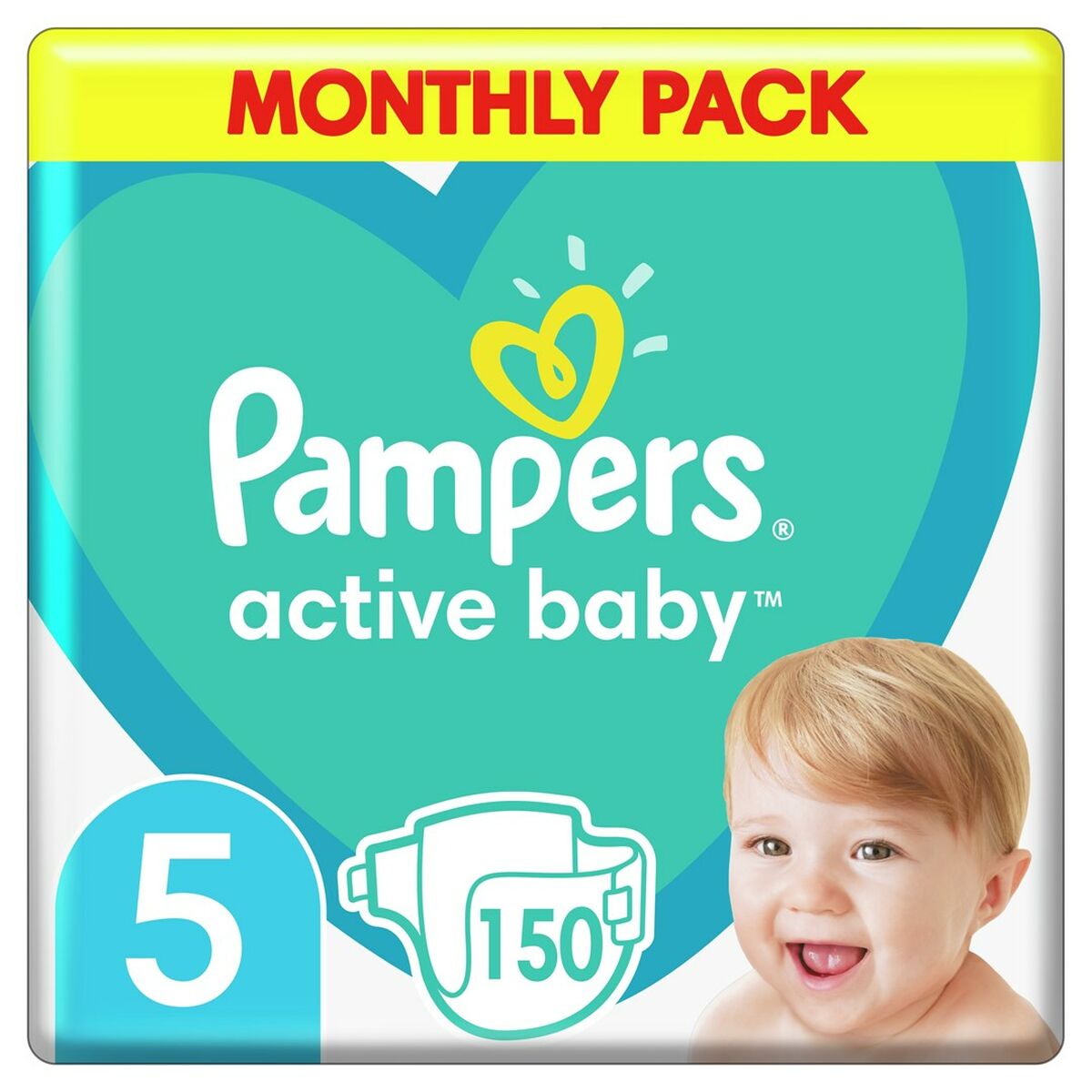 Fraldas descartáveis Pampers 5 (150 Unidades) - EcoNest