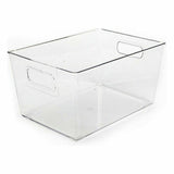 Cesta Multiusos Dem Transparente 29,5 x 21 x 15 cm (18 Unidades) - EcoNest