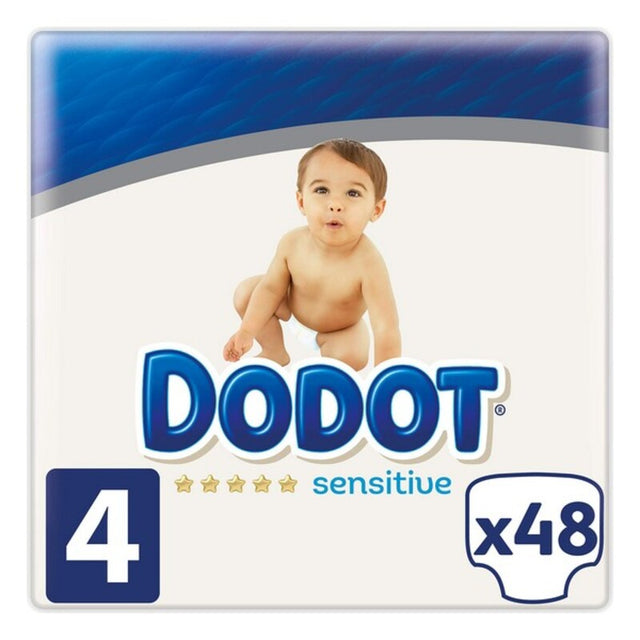 Fraldas descartáveis Sensitive Dodot Dodot Sensitive (48 uds) - EcoNest