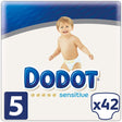 Fraldas descartáveis Sensitive T5 11-16 kg Dodot (42 pcs) - EcoNest