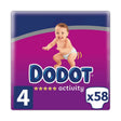 Fraldas descartáveis Dodot Dodot Activity 9-14 kg 58 Unidades - EcoNest