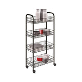 Carro Multiusos Metaltex Pisa 41 x 23 x 84 cm - EcoNest