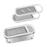 Ralador com Depósito Metaltex Rap-Box 3 em 1 ABS Acrílico (21 cm) - EcoNest