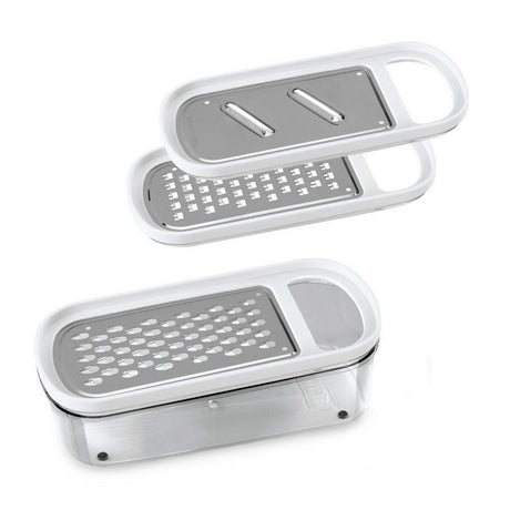 Ralador com Depósito Metaltex Rap-Box 3 em 1 ABS Acrílico (21 cm) - EcoNest