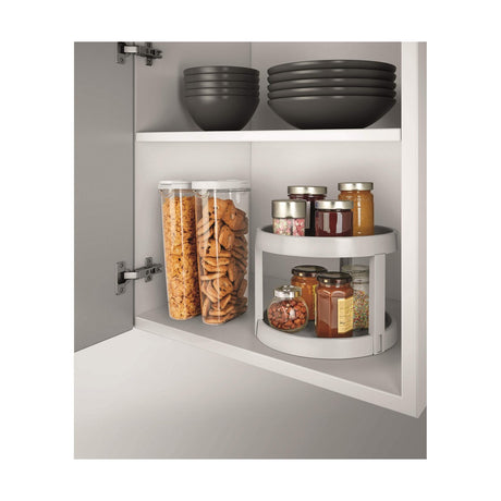 Organizador Multiusos Metaltex Giro-2 Cinzento - EcoNest