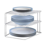 Organizador para o Armário de Cozinha Metaltex Silos 3 Prateleiras Metal (25 x 25 x 19 cm) - EcoNest
