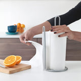 Suporte para Rolos de Papel de Cozinha Metaltex My-Roll Espiral Metal (ø15 x 32 cm) - EcoNest