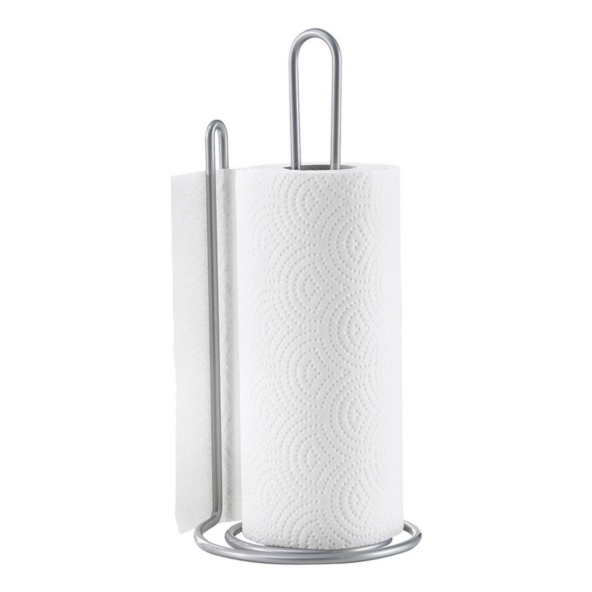 Suporte para Rolos de Papel de Cozinha Metaltex My-Roll Espiral Metal (ø15 x 32 cm) - EcoNest