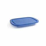 Lancheira Borgonovo Igloo Azul Retangular 800 ml 26 x 18,5 x 3,4 cm (12 Unidades) (26 x 18,5 x 3,4 cm) - EcoNest