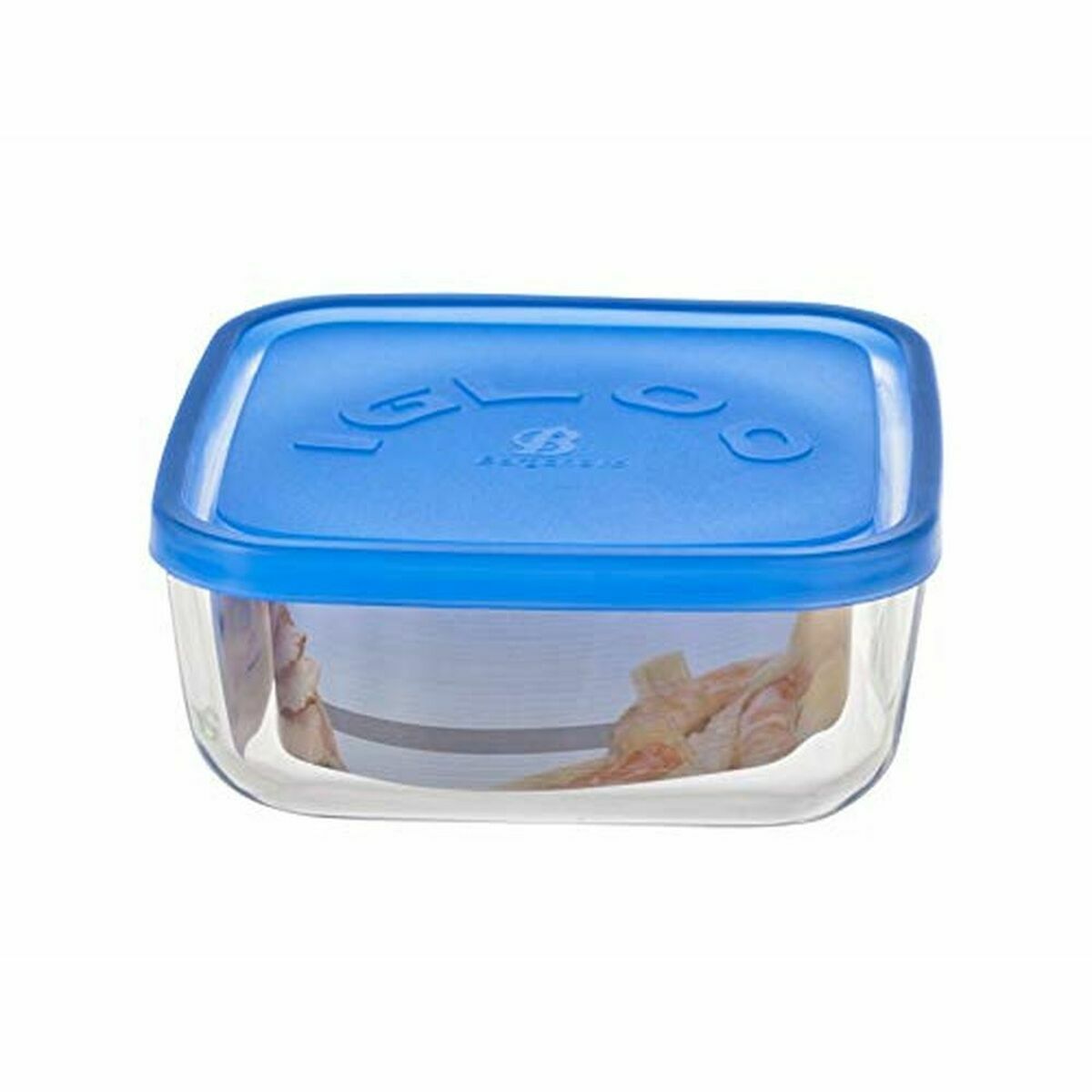 Lancheira Borgonovo 6277815 Azul 960 ml 15 x 15 x 6,2 cm (12 Unidades) (Ø 15 cm) - EcoNest