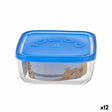 Lancheira Borgonovo 6277815 Azul 960 ml 15 x 15 x 6,2 cm (12 Unidades) (Ø 15 cm) - EcoNest