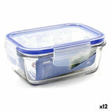 Lancheira Hermética Borgonovo 0033538 Retangular 14,5 x 10 x 6 cm (12 Unidades) - EcoNest