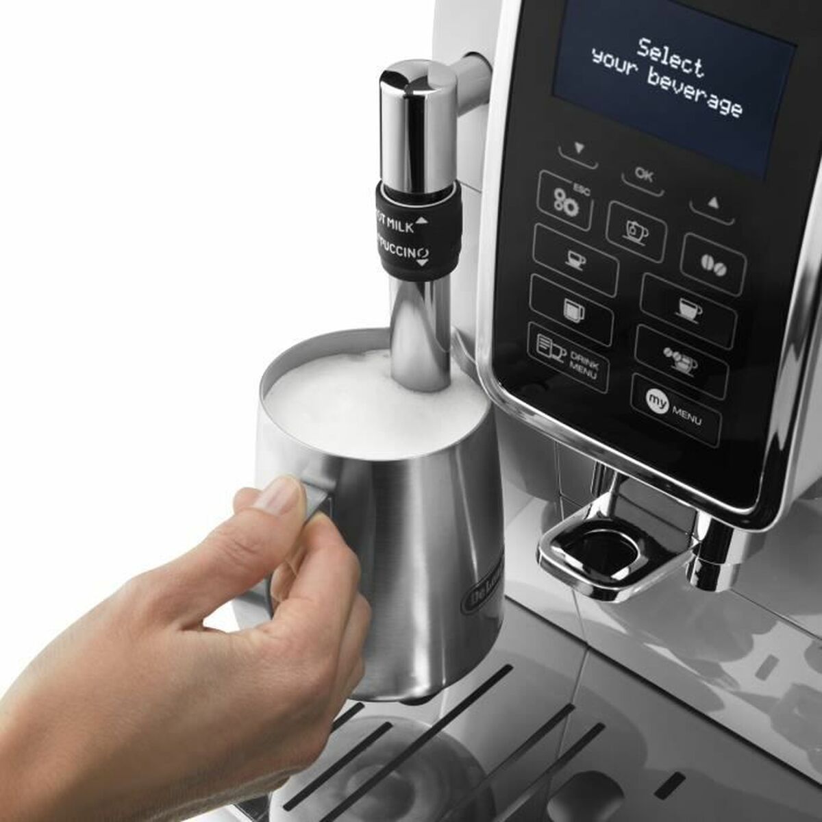 Cafeteira Superautomática DeLonghi ECAM 350.35.SB Prateado - EcoNest