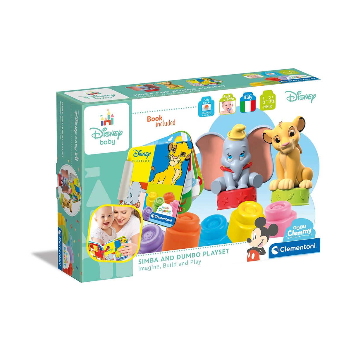 Puzzle Animais Clementoni Disney Classics Clemmy Box - EcoNest