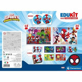 Jogo Educativo Clementoni Coffret Spidey 4 en 1 (FR)