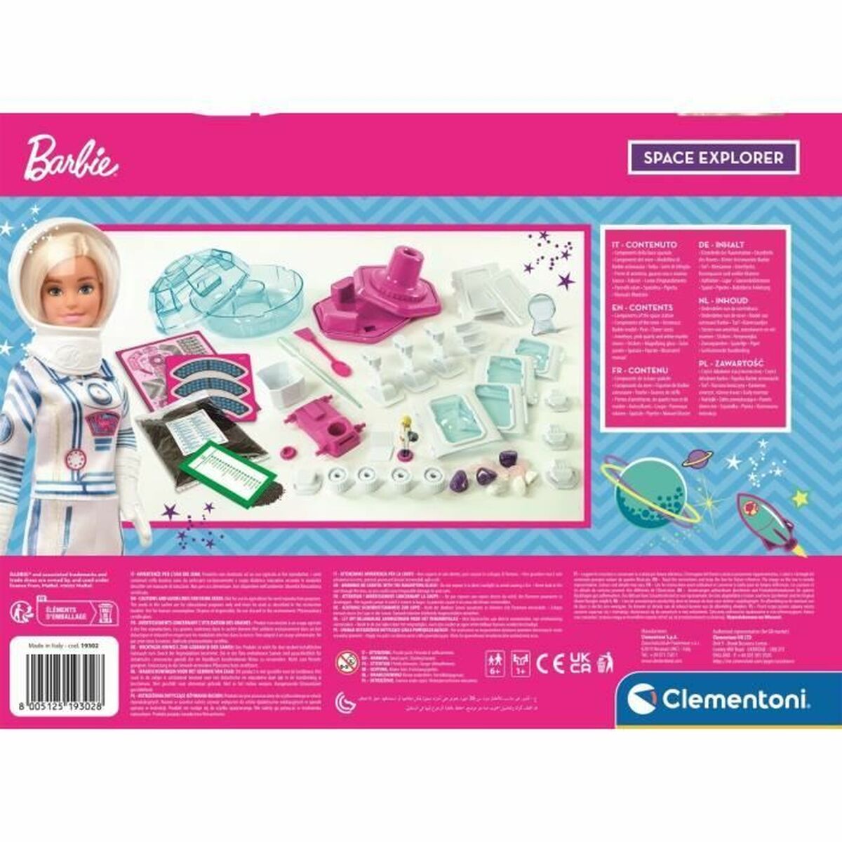 Jogo de Ciência Clementoni Barbie Space Explorer - EcoNest