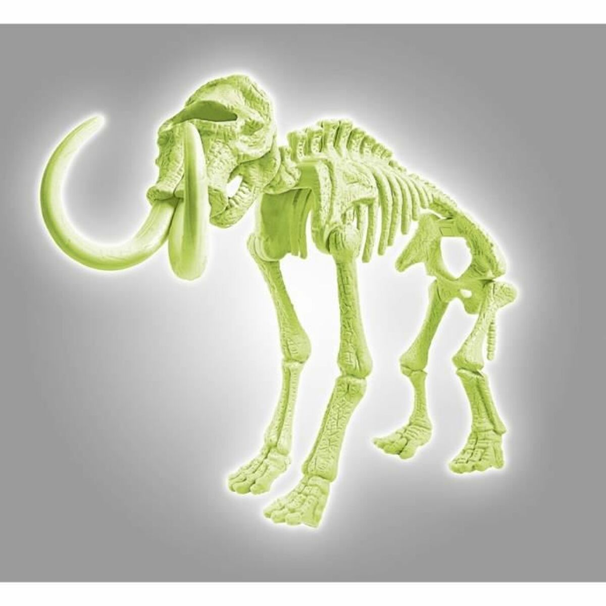 Jogo de Ciência Clementoni Archéo Ludic Mammoth Fluorescente - EcoNest